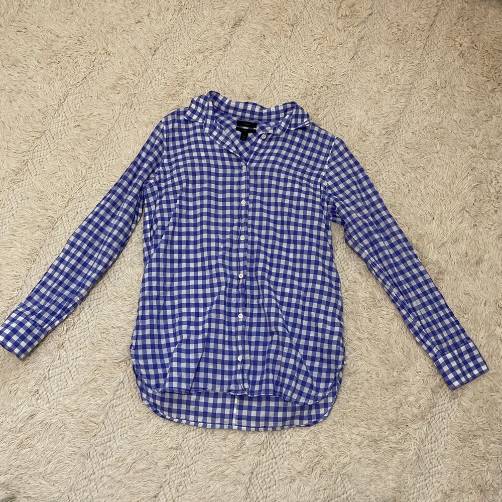 J.Crew Gingham top